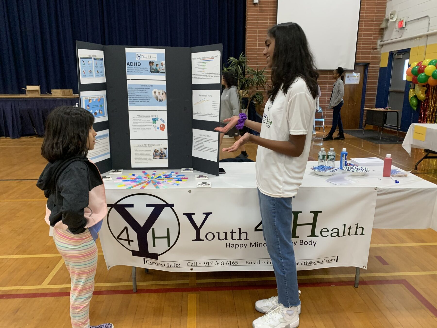 Explaining the ADHD presentation to a young visitor