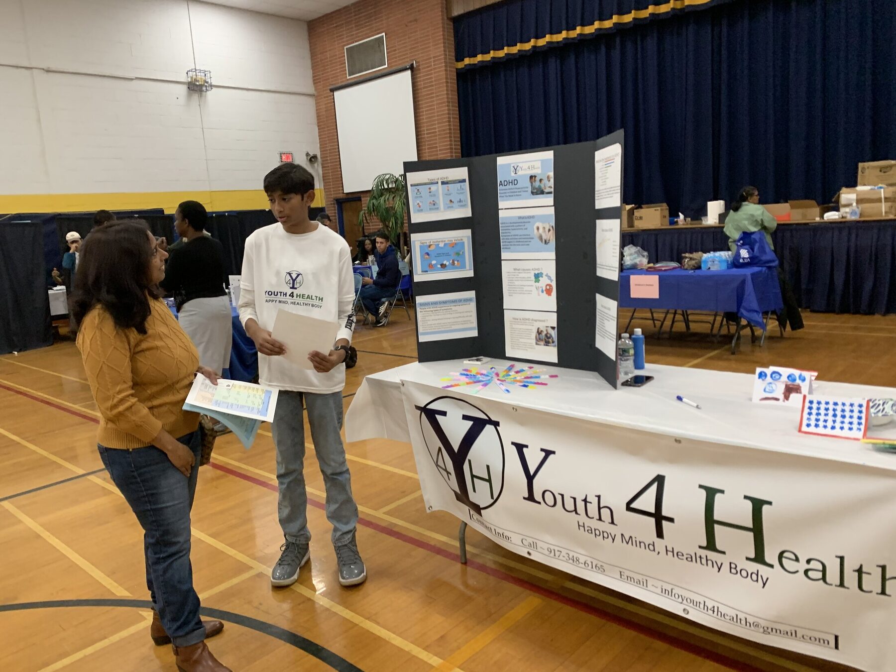 Sharing educational materials with an attendee